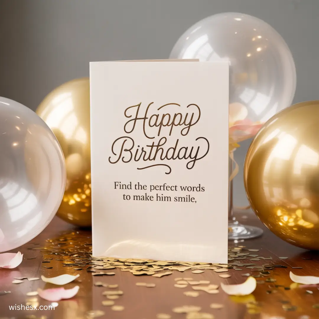 Colorful birthday card with the text "Happy Birthday" and "16 Birthday Wishes" designed to bring a smile.