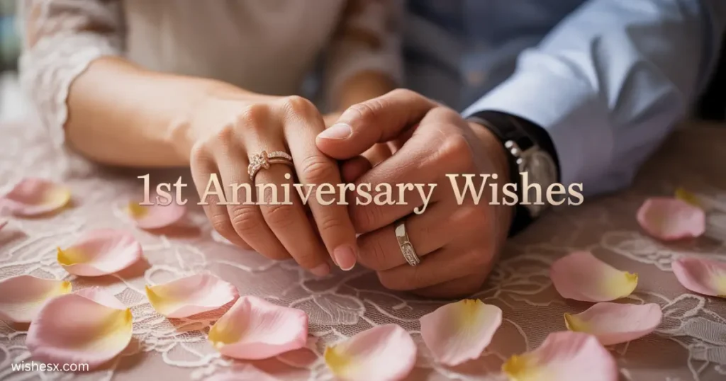 1st Wedding Anniversary Wishes