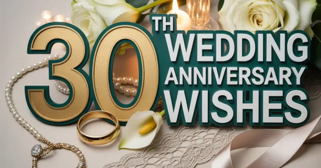 30th Wedding Anniversary Wishes