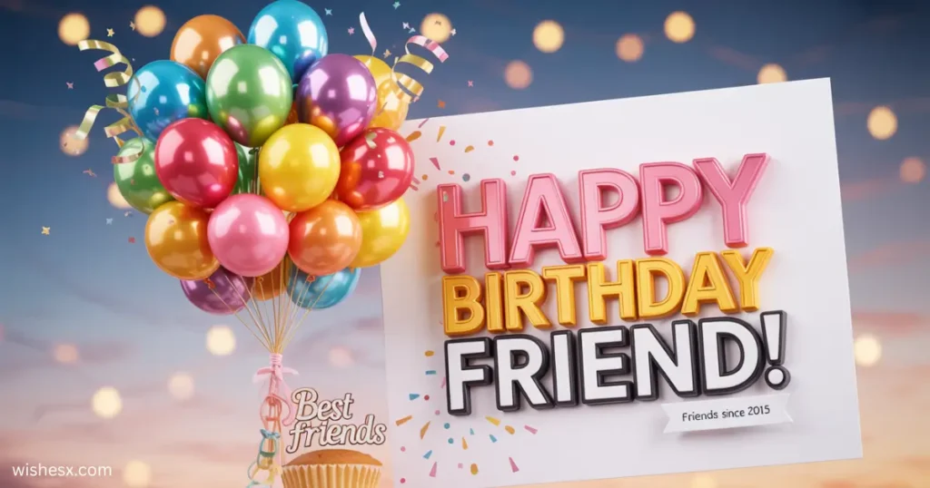 Birthday Wishes for Friend