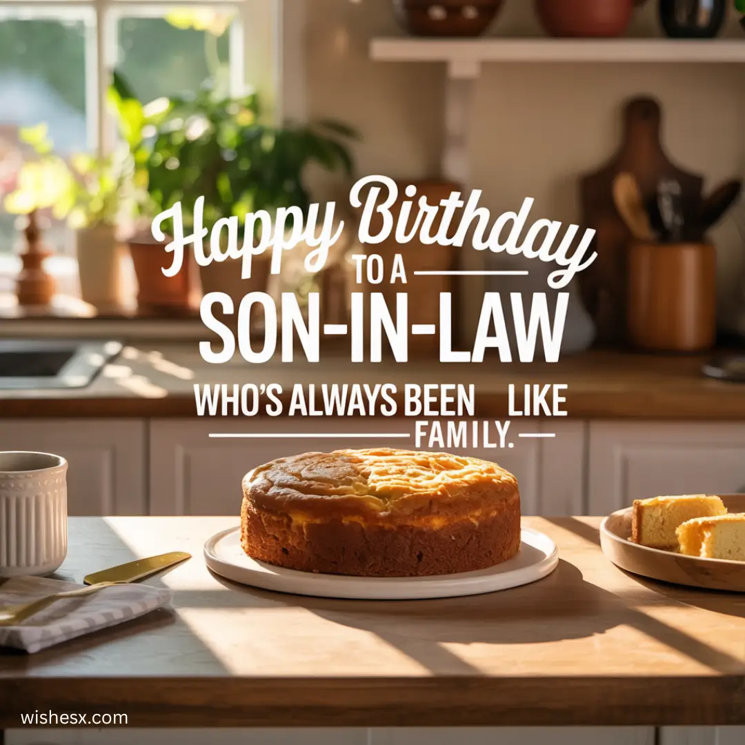 Happy birthday wishes for a son-in-law, featuring 16 heartfelt messages to celebrate his special day.