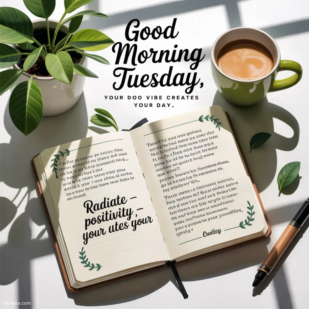  Inspirational quotes for a positive Tuesday morning, featuring uplifting messages and vibrant colors.