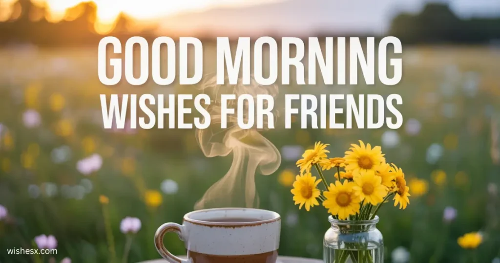 Good Morning Wishes for Friends