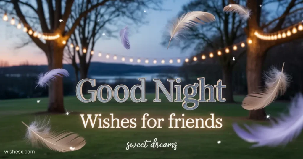 Good Night Wishes for Friends
