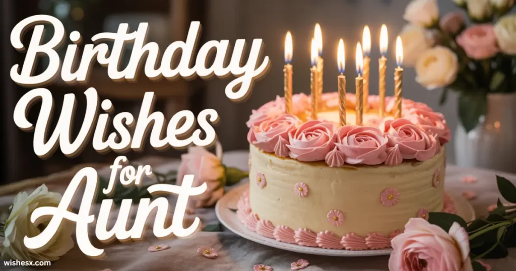 Happy Birthday Wishes for Aunt