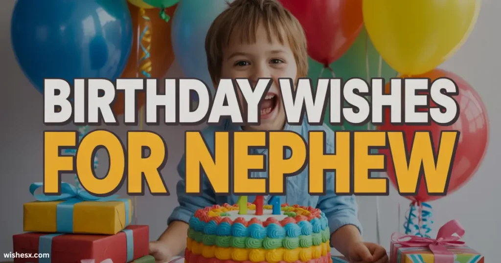 Happy Birthday Wishes for Nephew