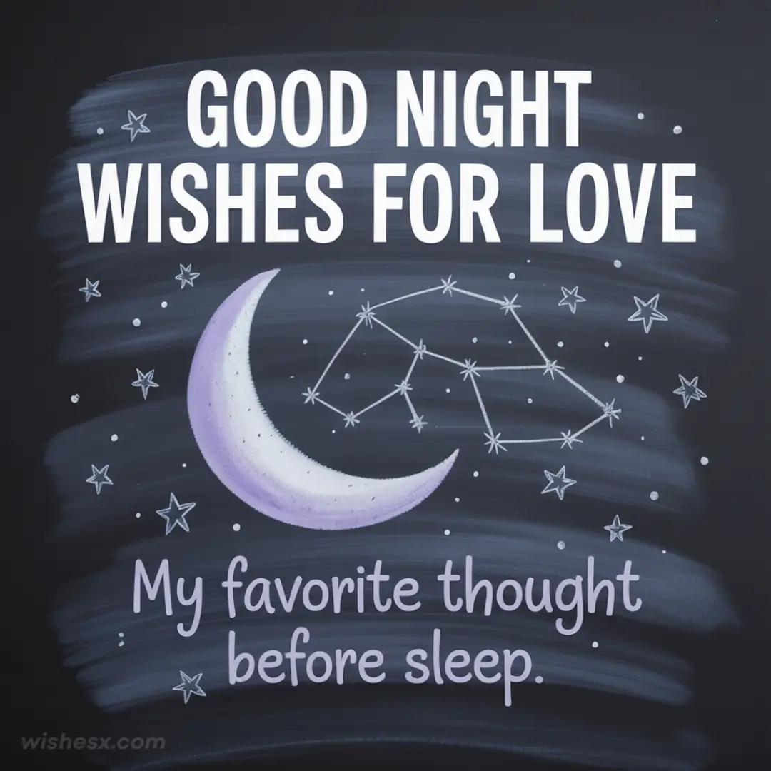 A heartfelt image conveying good night wishes filled with love and warmth, perfect for expressing affection before sleep.