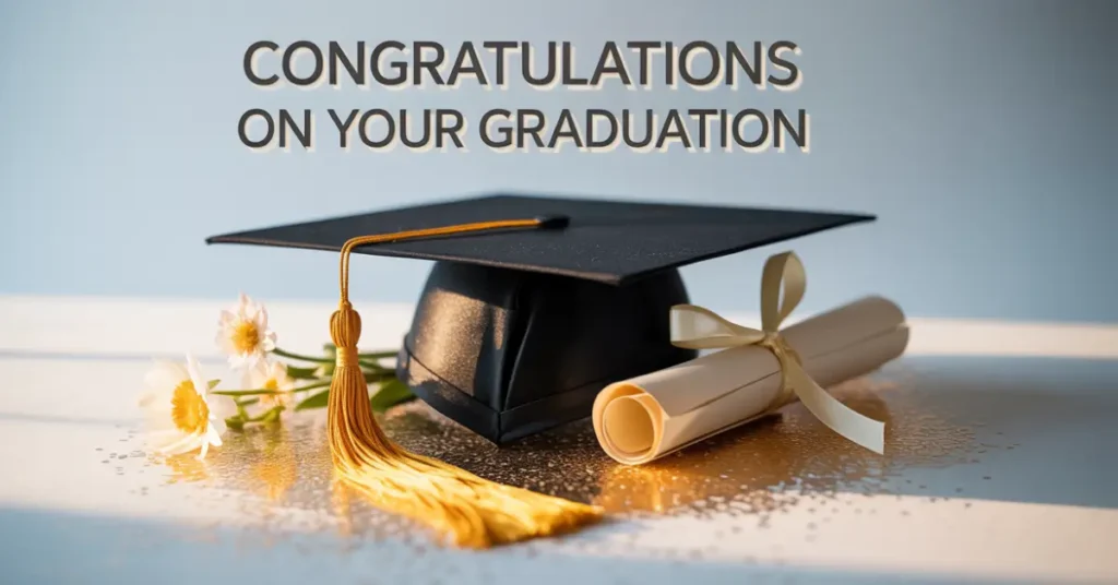 Congratulations on Your Graduation
