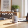 Congratulations on Your New Job