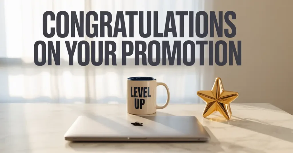 160+ Congratulations on Your Promotion to Make Them Smile