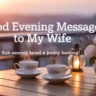 Good Evening Message to My Wife