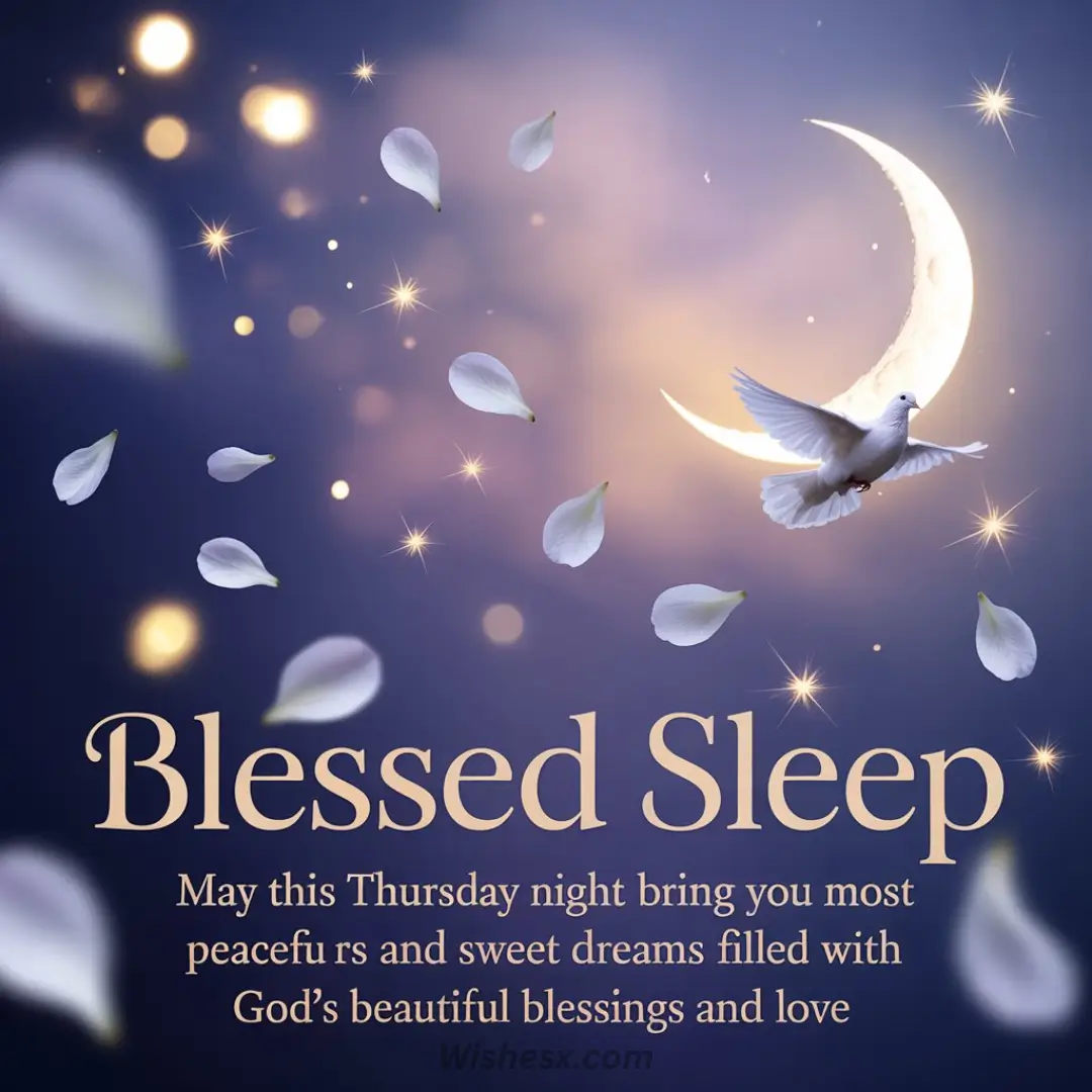 Inspirational quotes about blessed sleep displayed on a serene background, promoting relaxation and restful nights.