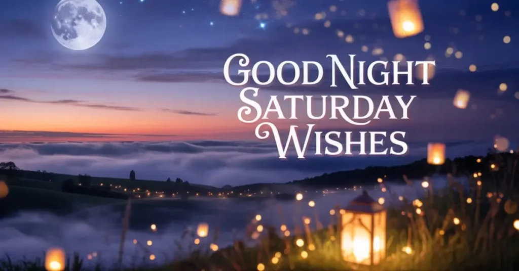 Good Night Saturday Wishes